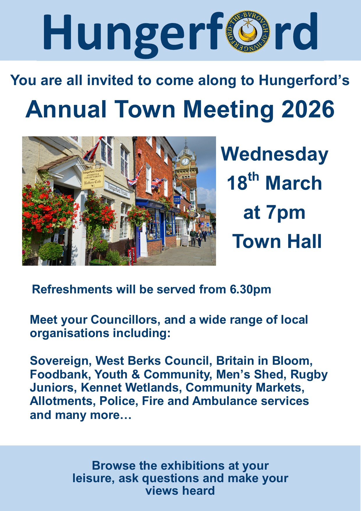 Hungerford Annual Town Meeting 2026